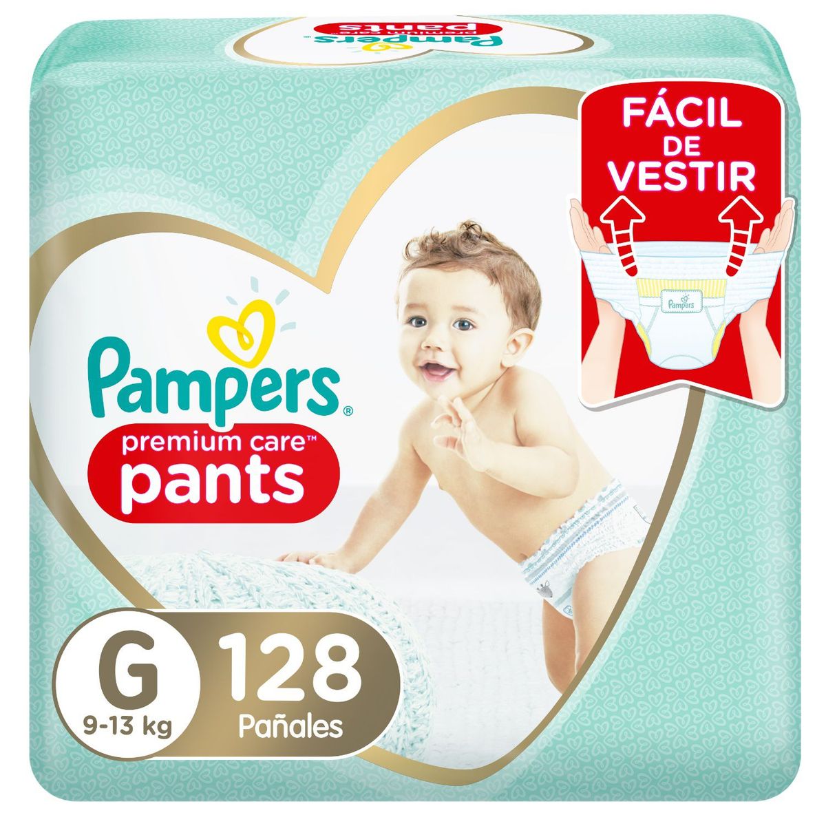 PAMPERS - Pañales Desechables Pampers Pants Talla G 128 Un