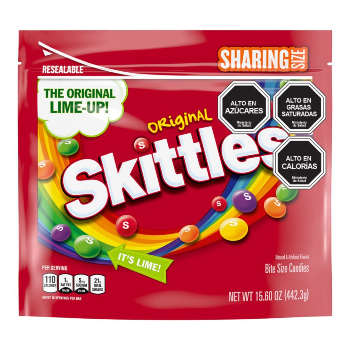 SKITTLES - Caramelos Skittles Original 442 g