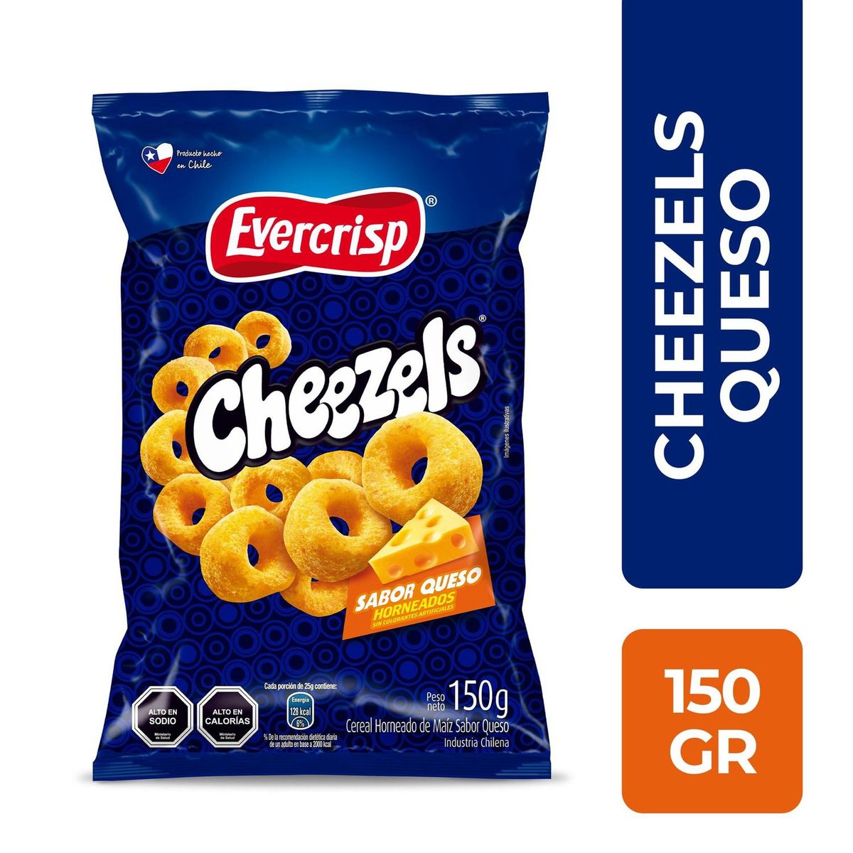 EVERCRISP - Cheezels Queso Evercrisp 150 g