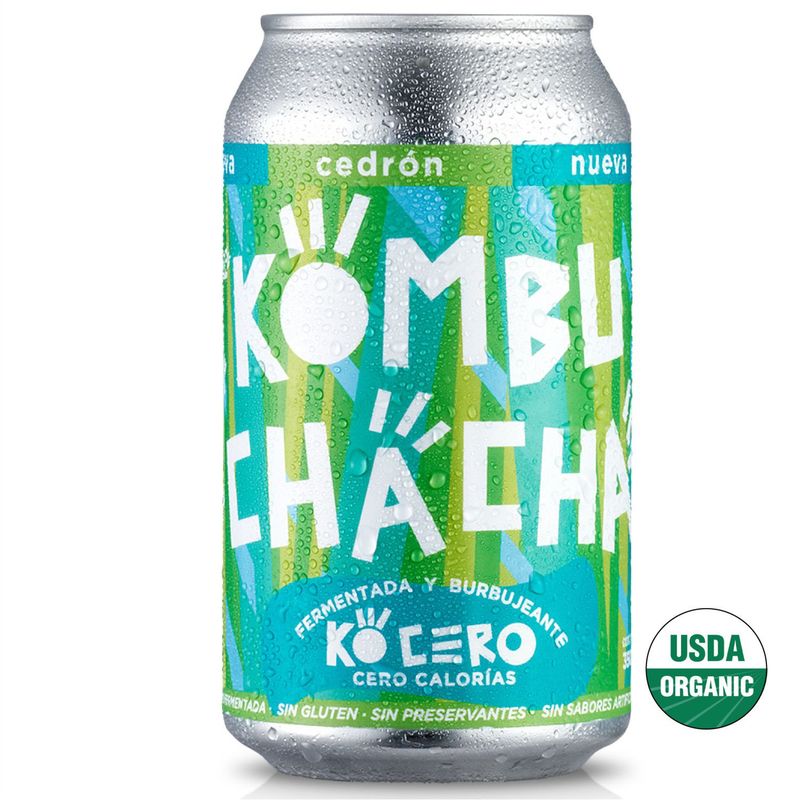 KOMBUCHACHA - Bebida Kombucha Cedron Cero Kombuchacha 355 cc