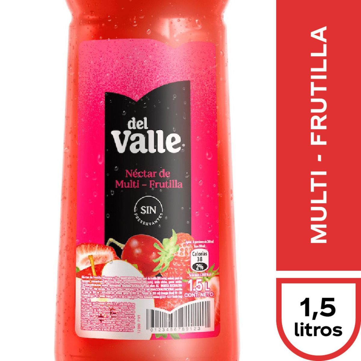 DEL VALLE - Néctar de Frutilla Del Valle 1.5 L