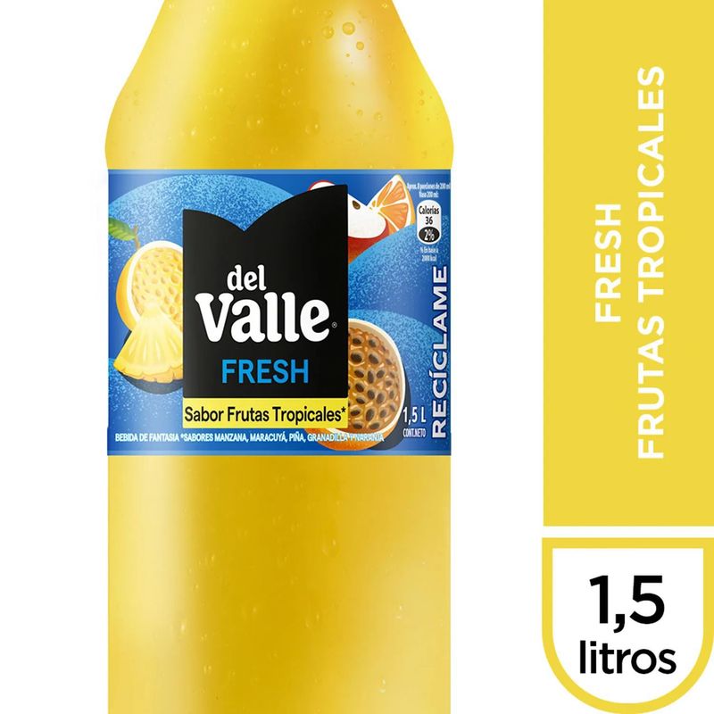 DEL VALLE - Jugo Frutas Tropicales Fresh Del Valle 1.5 L