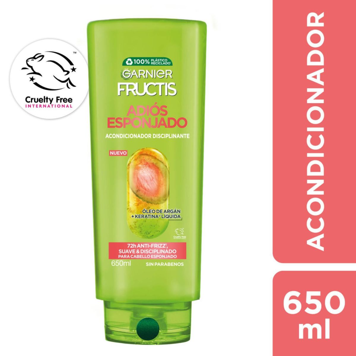 FRUCTIS - Acondicionador Adiós Esponjado
