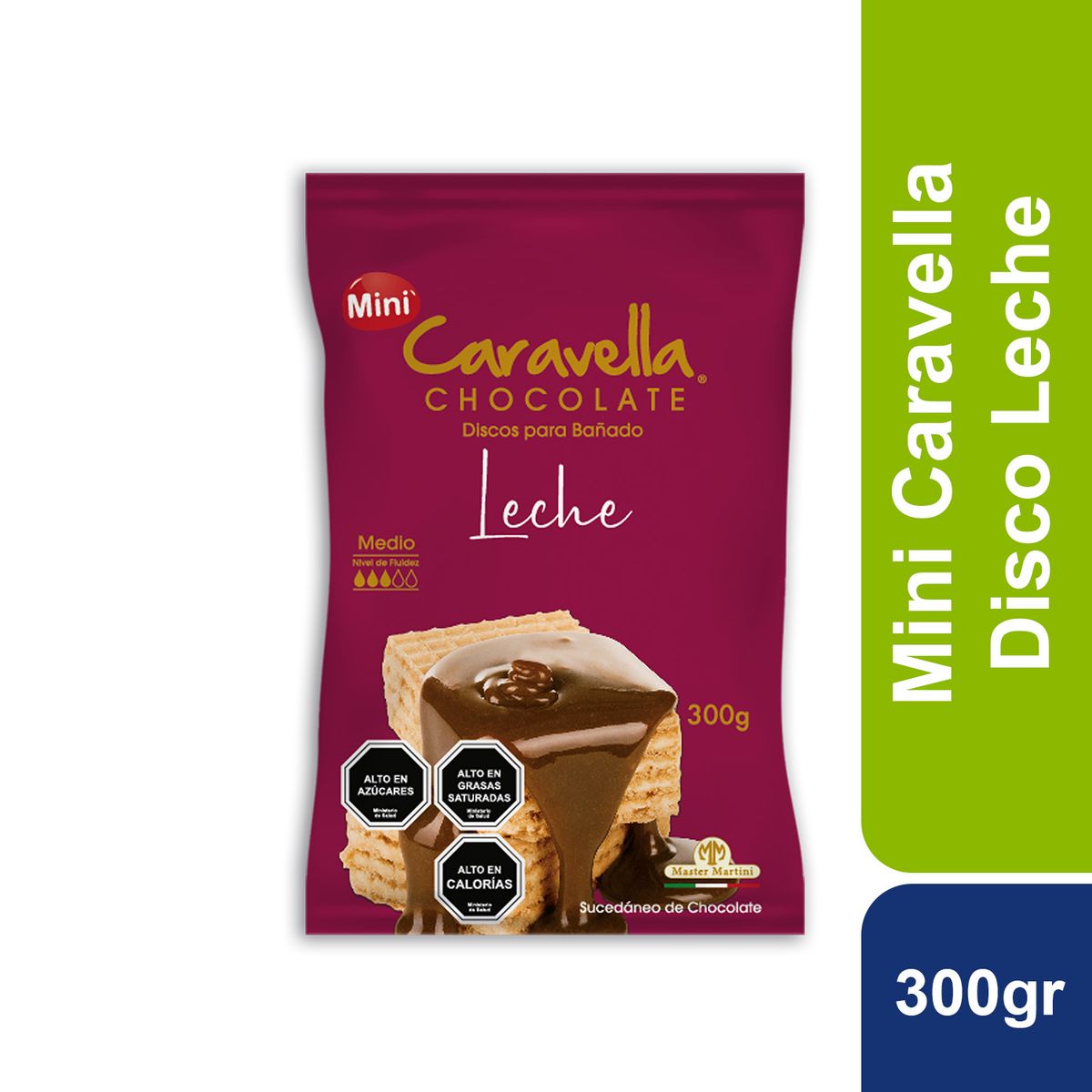 CARAVELLA - Cobertura Chocolate con Leche Caravella 300 g