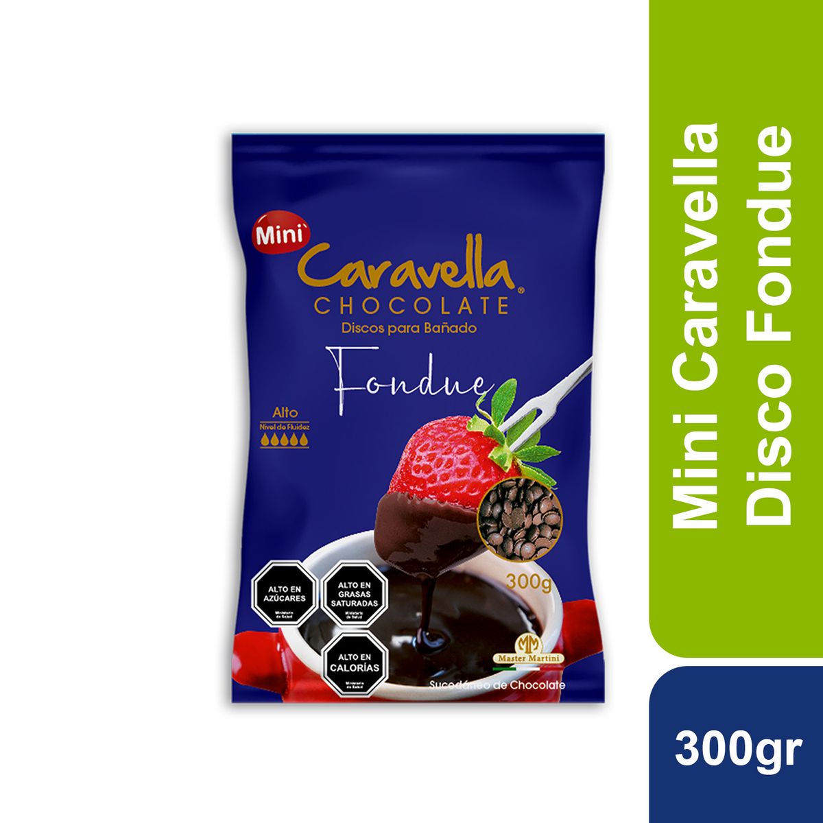 CARAVELLA - Cobertura Chocolate Fondue Caravella 300 g