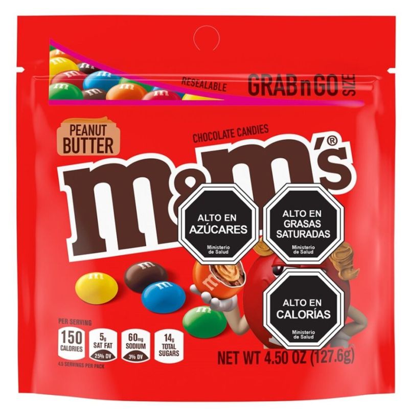 M&MS - Chocolate M&M Peanut Butter 127 g