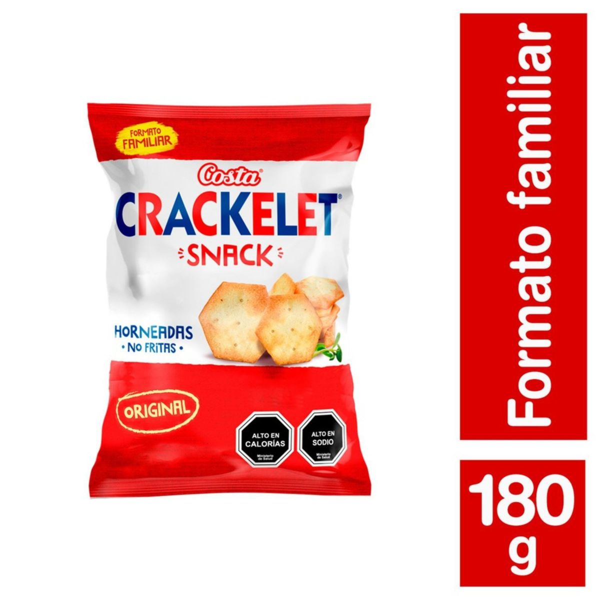 COSTA - Galletas Mini Crakelet Horneadas Familiar Costa  180 g
