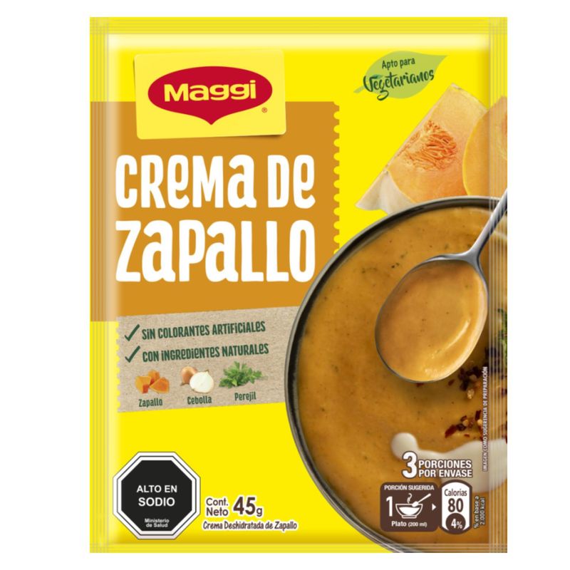 MAGGI - Crema de Zapallo Maggi 45 g