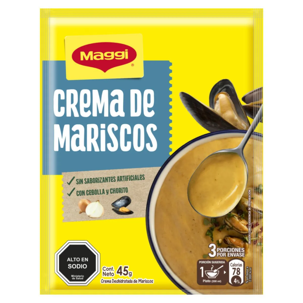 MAGGI - Crema de Mariscos Maggi 45 g