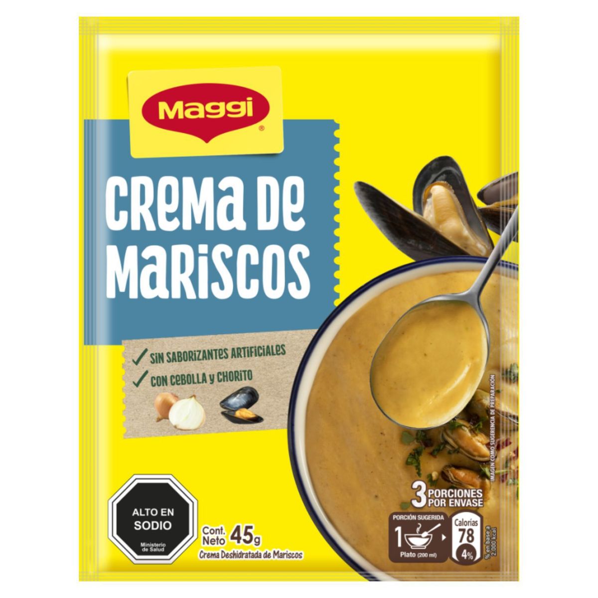 MAGGI - Crema de Mariscos Maggi 45 g