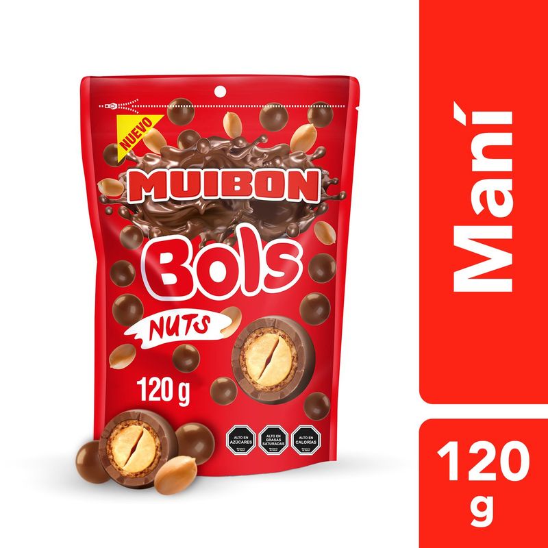 MUIBON - Chocolate Bols Maní Muibon 120 g