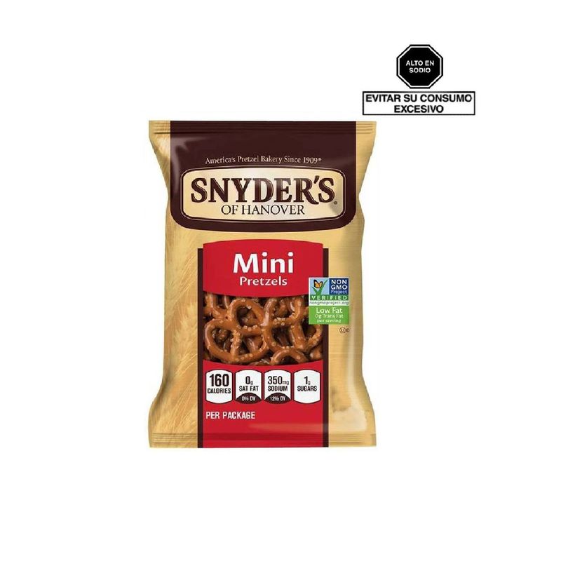 SNYDERS - SNYDERS PRETZELS MIN REGULAR