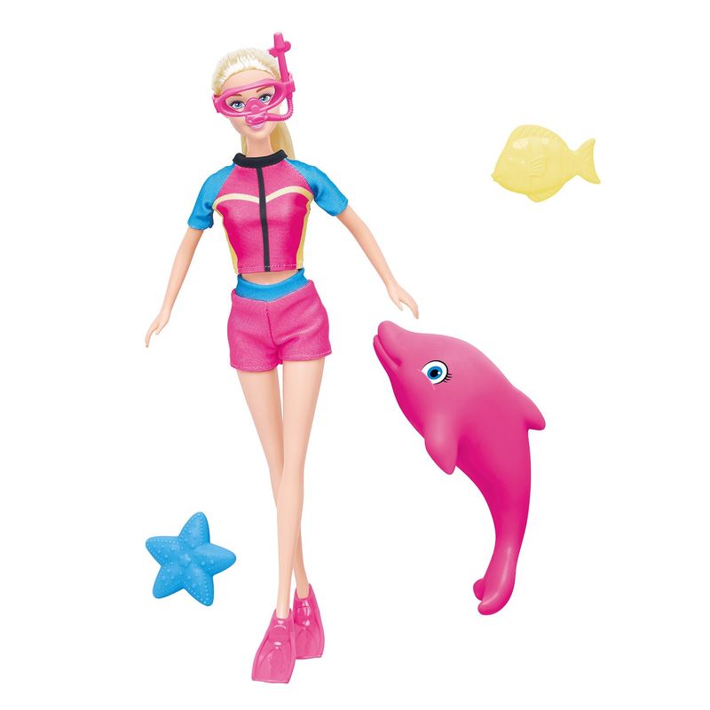 SHEN HUA - MUNECA FASHION BUCEO CON DELFIN