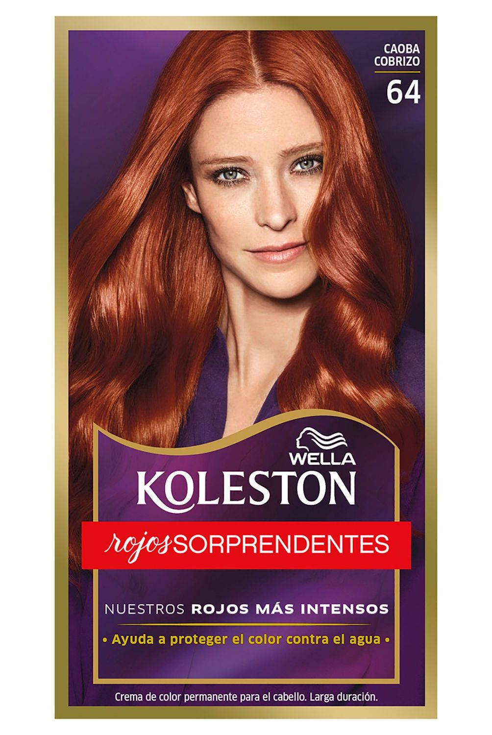 KOLESTON - Tintura para el Cabello Rojo Cobrizo 64