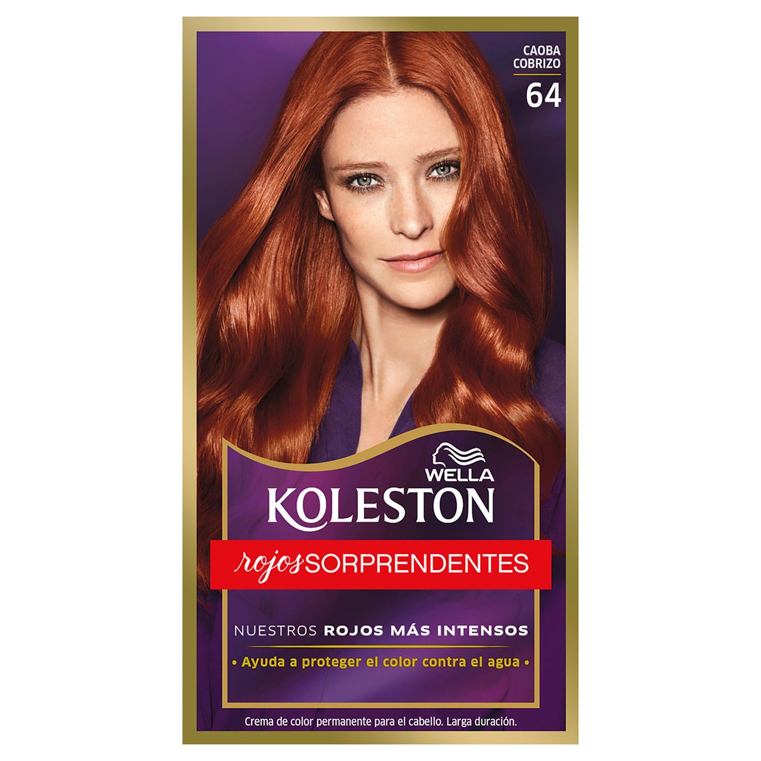 KOLESTON - Tintura para el Cabello Rojo Cobrizo 64