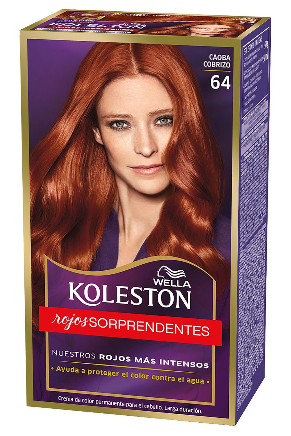 KOLESTON - Tintura para el Cabello Rojo Cobrizo 64