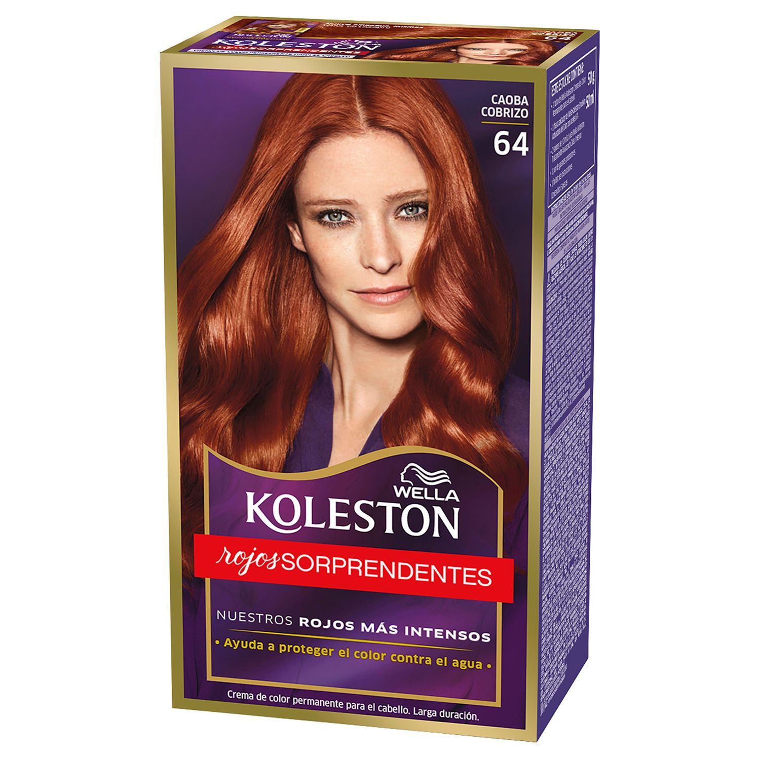 KOLESTON - Tintura para el Cabello Rojo Cobrizo 64