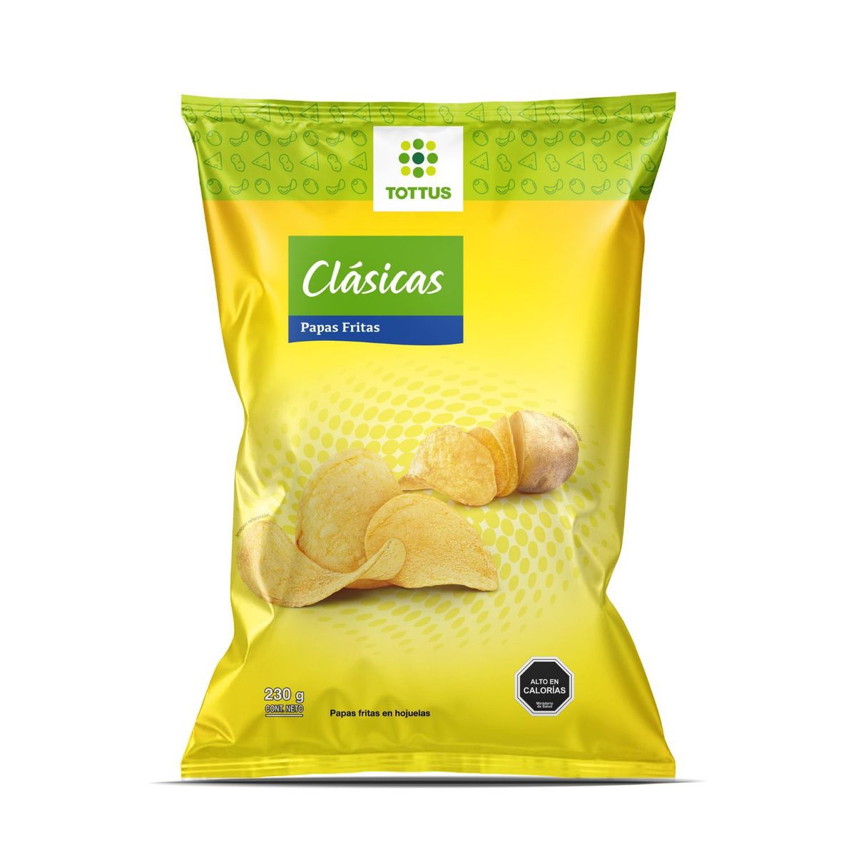 TOTTUS - Papas Fritas Lisas Tottus 230 g