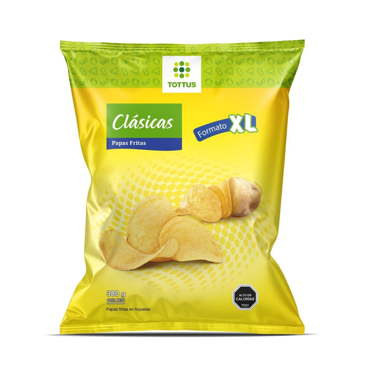 TOTTUS - Papas Fritas Lisas Tottus 380 g