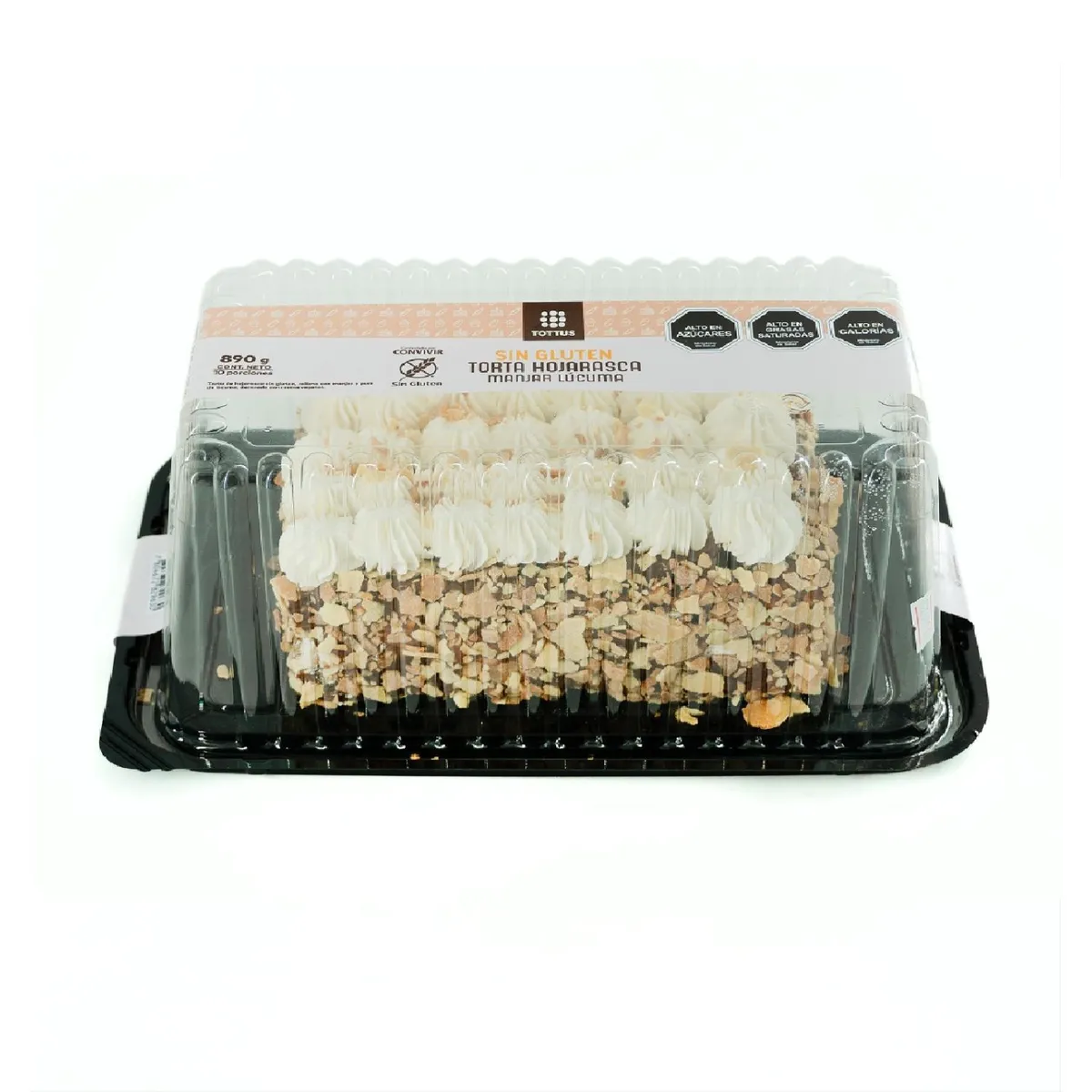 TOTTUS - Torta Hojarasca Sin Gluten Tottus 890 g