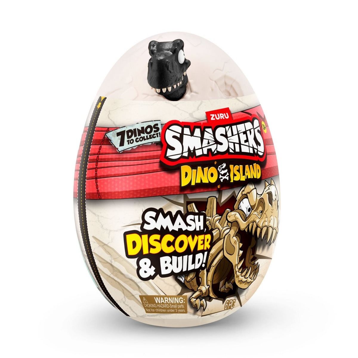 ZURU - HUEVO NANO SMASHERS DINO ISLAND ZURU