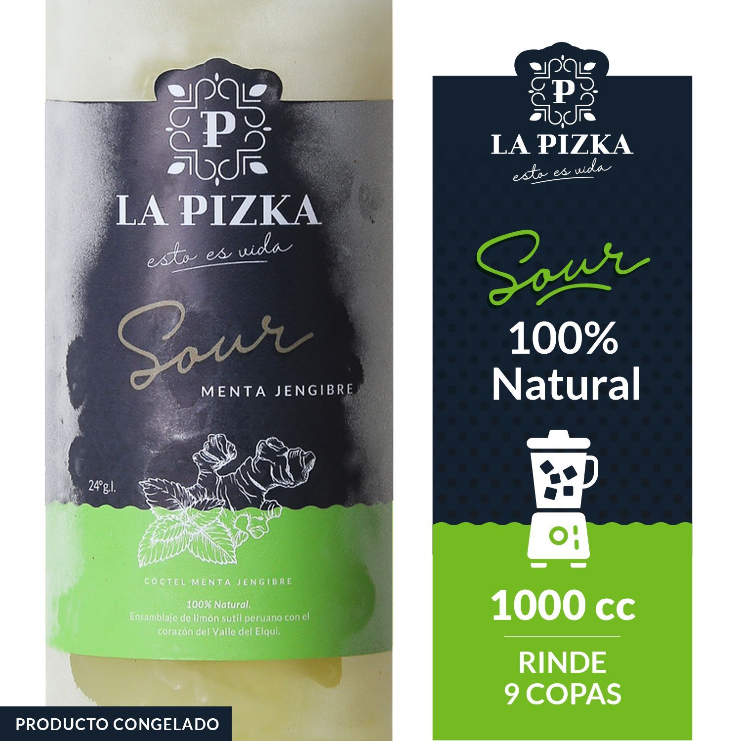 SOUR MENTAJENG LA PIZKA 24G 1000 CC | Tottus Chile