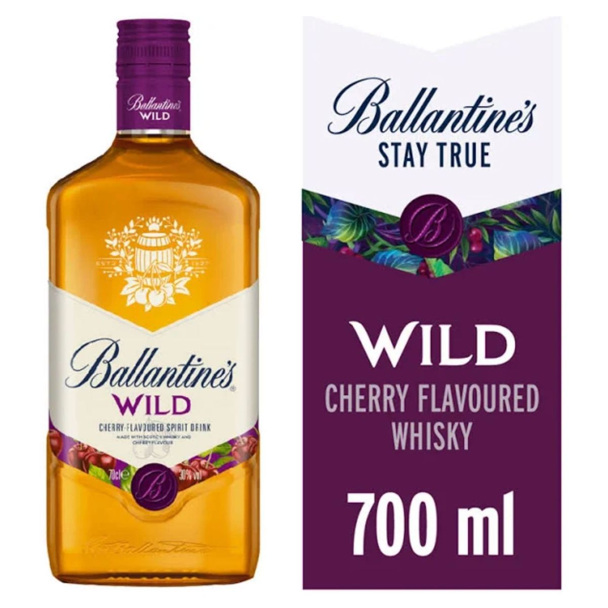 BALLANTINES - Whisky Wild Ballantines 30° 700 cc