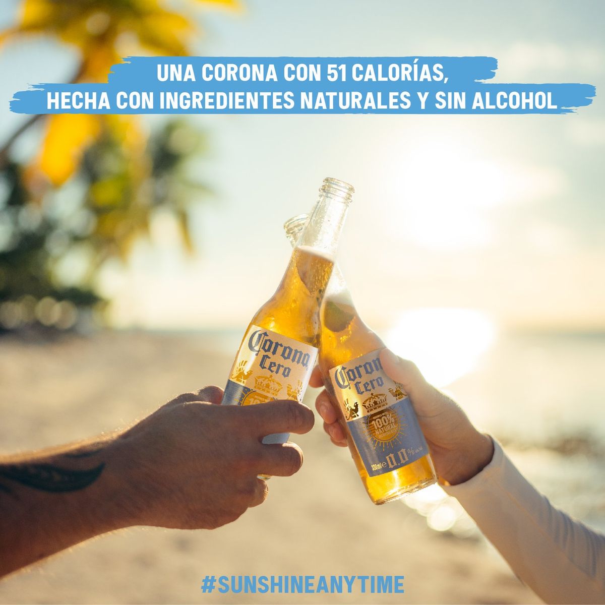 CORONA - Pack Cerveza Corona Cero Alcohol Botella 0° 6 x 330 ml