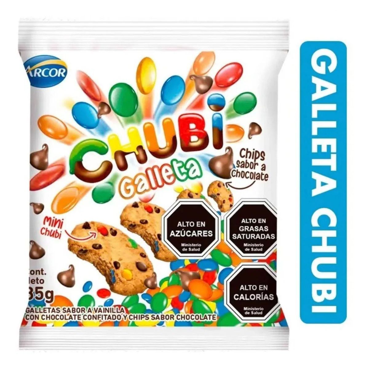 ARCOR - Galleta Chubi Mini Arcor 35 g