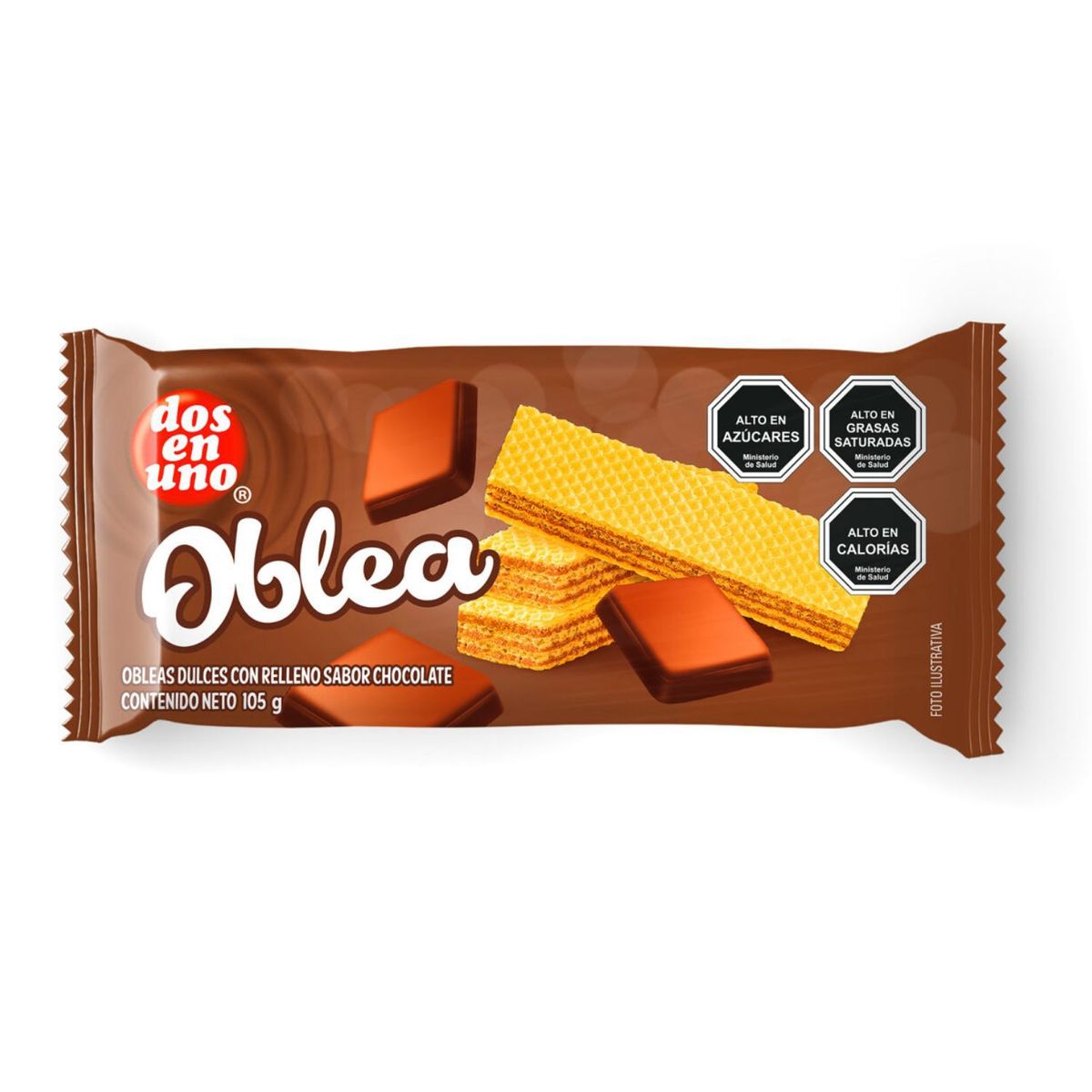 ARCOR - Galletas Oblea Chocolate Arcor 105 g