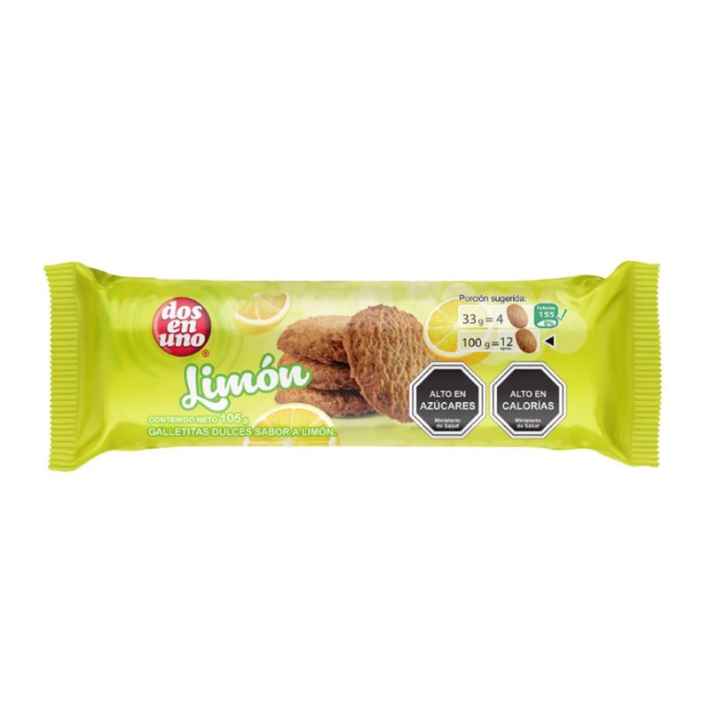 ARCOR - Galletas Dulces Sabor Limón Arcor 105 g