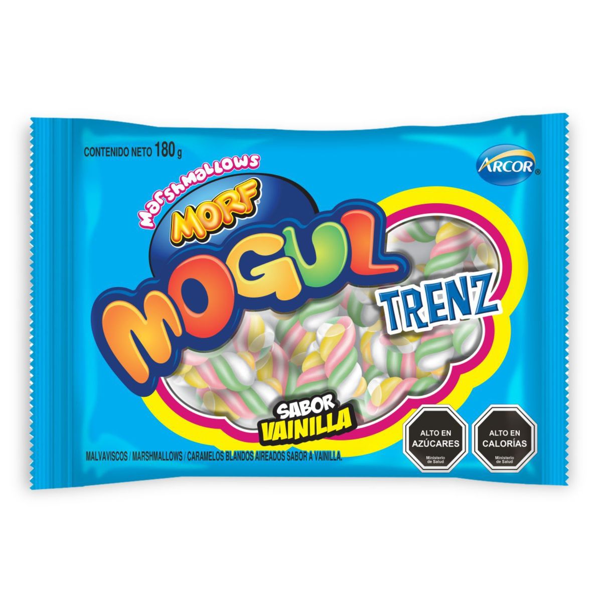 MOGUL - Marshmallows Morf Trenz Sabor Vainilla Mogul 180 g