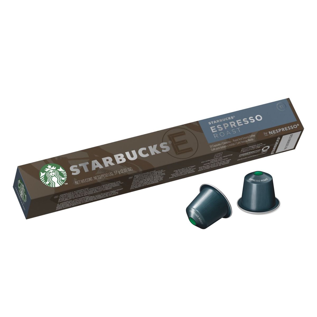 STARBUCKS - Cápsulas de Café Starbucks by Nespresso Espresso Roast 57 g