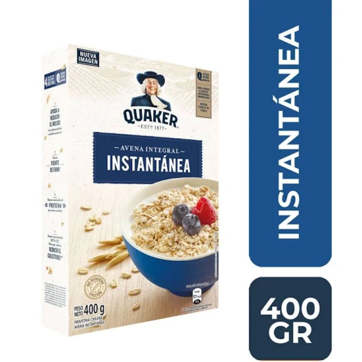 QUAKER - Avena Instantánea Quaker 400 Gr