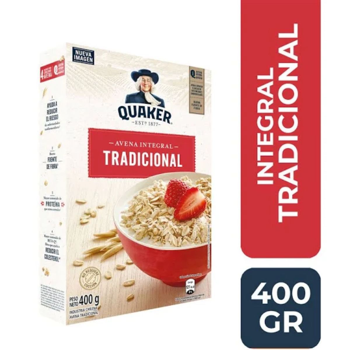 QUAKER - Avena Tradicional Quaker 400 Gr