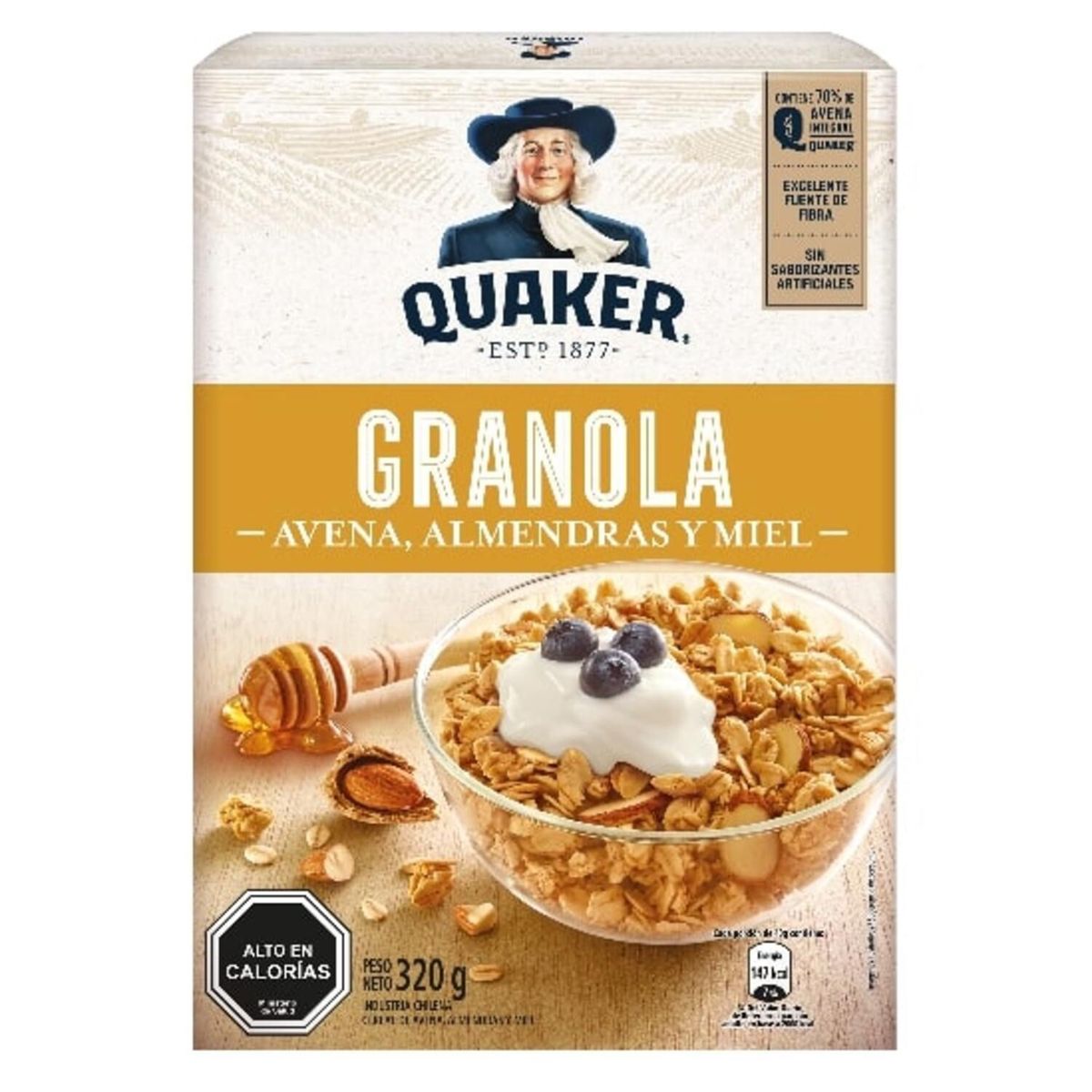 QUAKER - Granola Miel Almendras