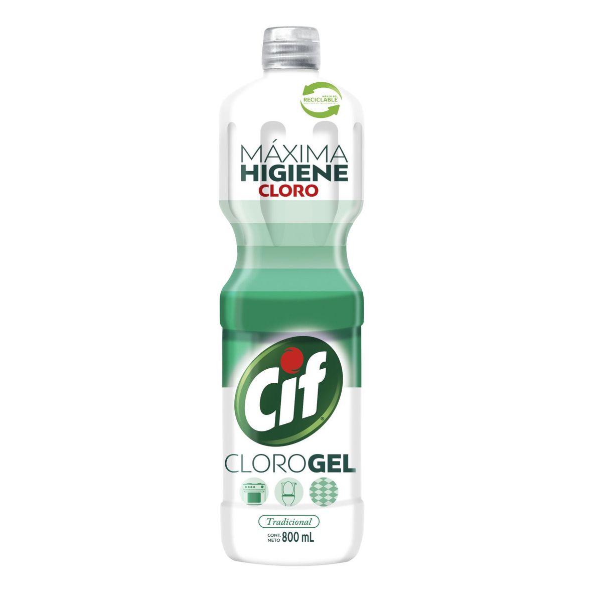 CIF - Cloro Gel Tradicional Cif 800 ml