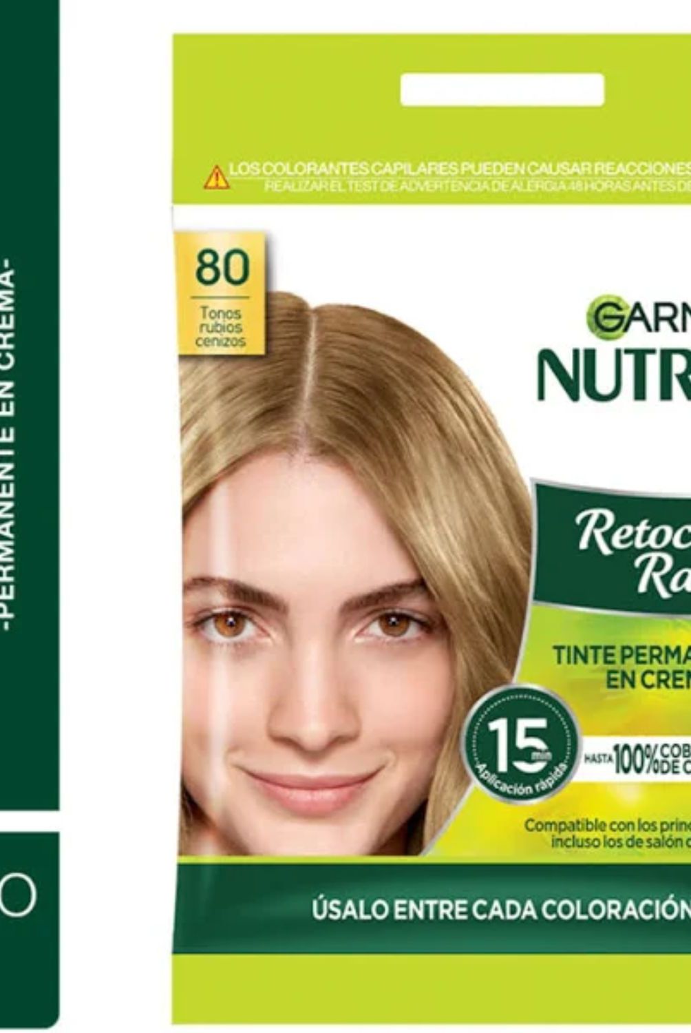 NUTRISSE - Tinte Retocador de Raiz No 8 Rubio Cenizo Nutrisse 1 Un