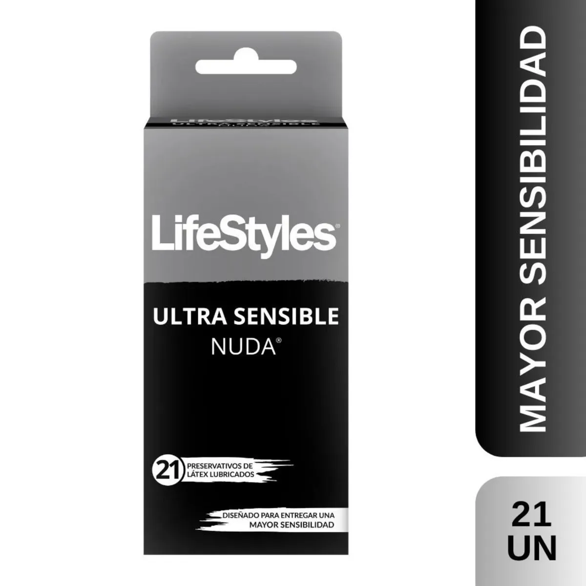 LIFESTYLES - Preservativos Ultra Sensibles Nuda Lifestyles 21 Un