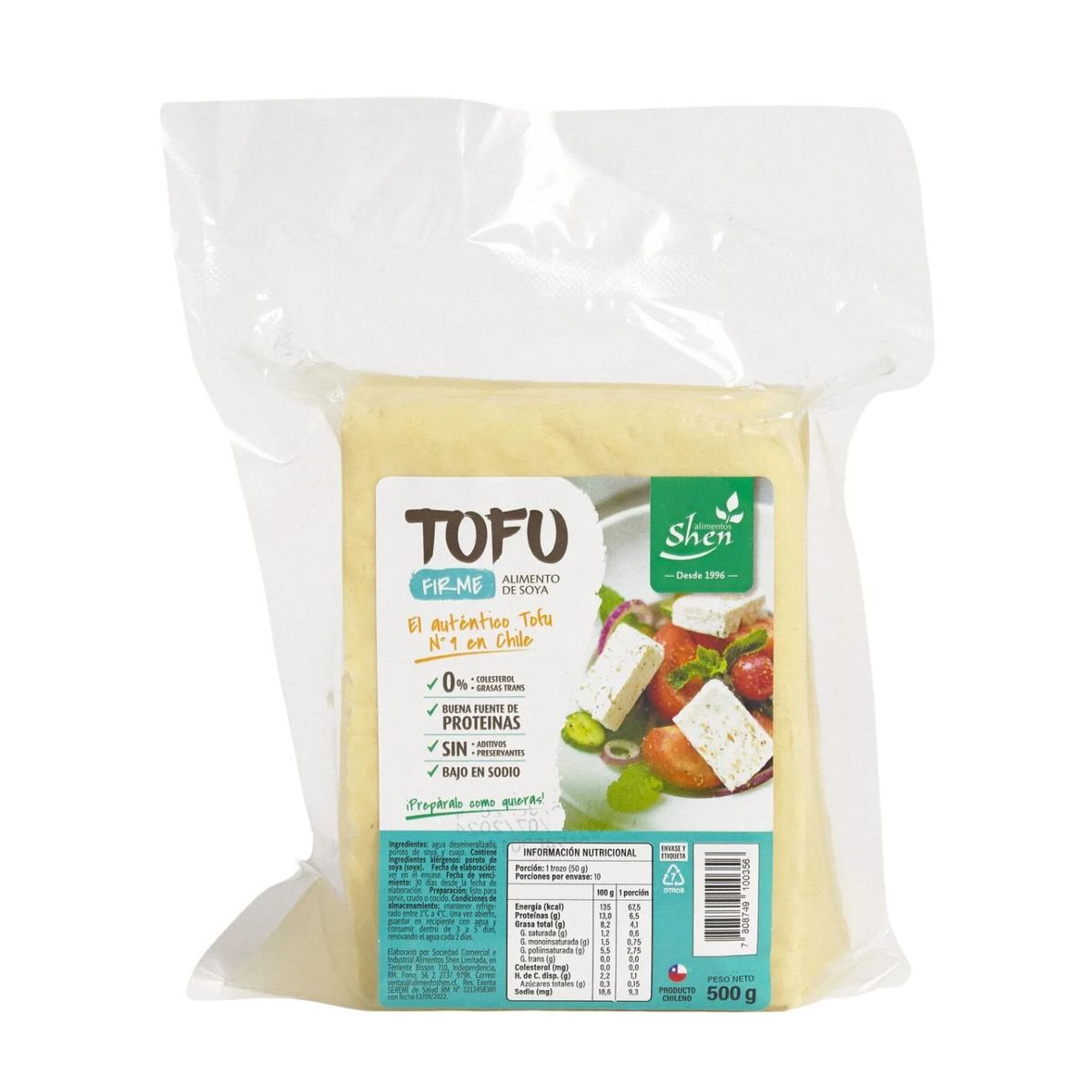 SHEN - Queso Tofu Sin Preservantes Shen 500 g