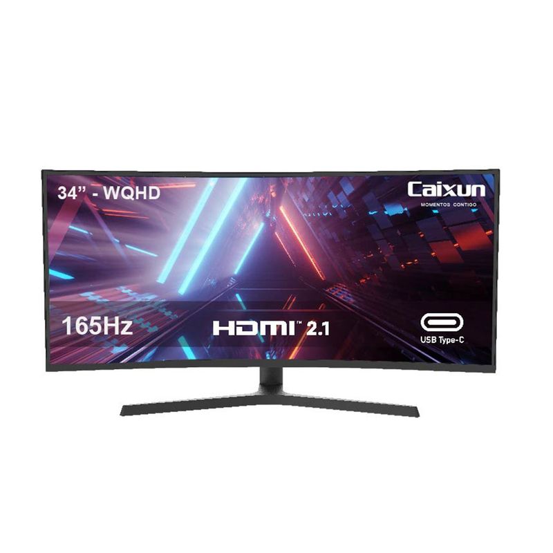 CAIXUN - Monitor 34 WQHD 165HZ 1 MS