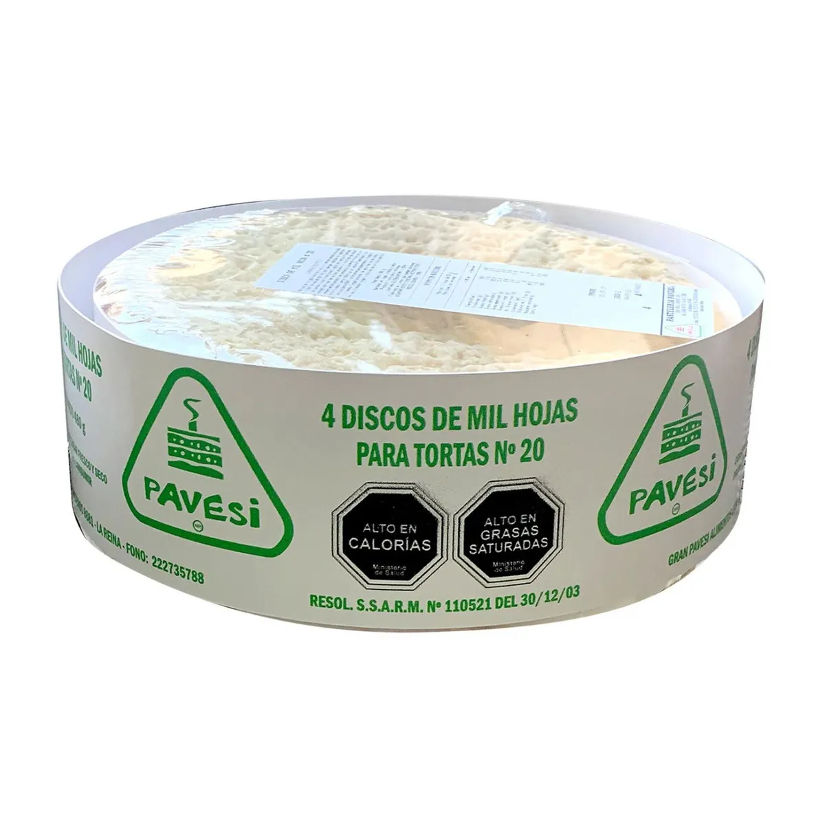 PAVESI - Discos Mil Hojas N° 20 Pavesi 4 Un