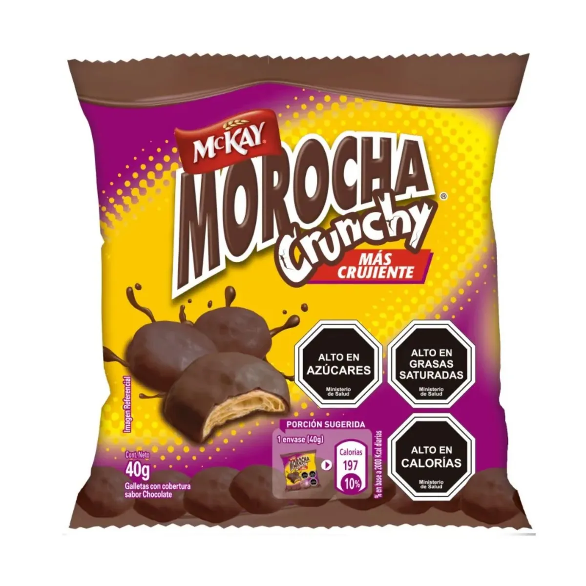 MCKAY - Galleta Morocha Crunchy Mckay 40 g