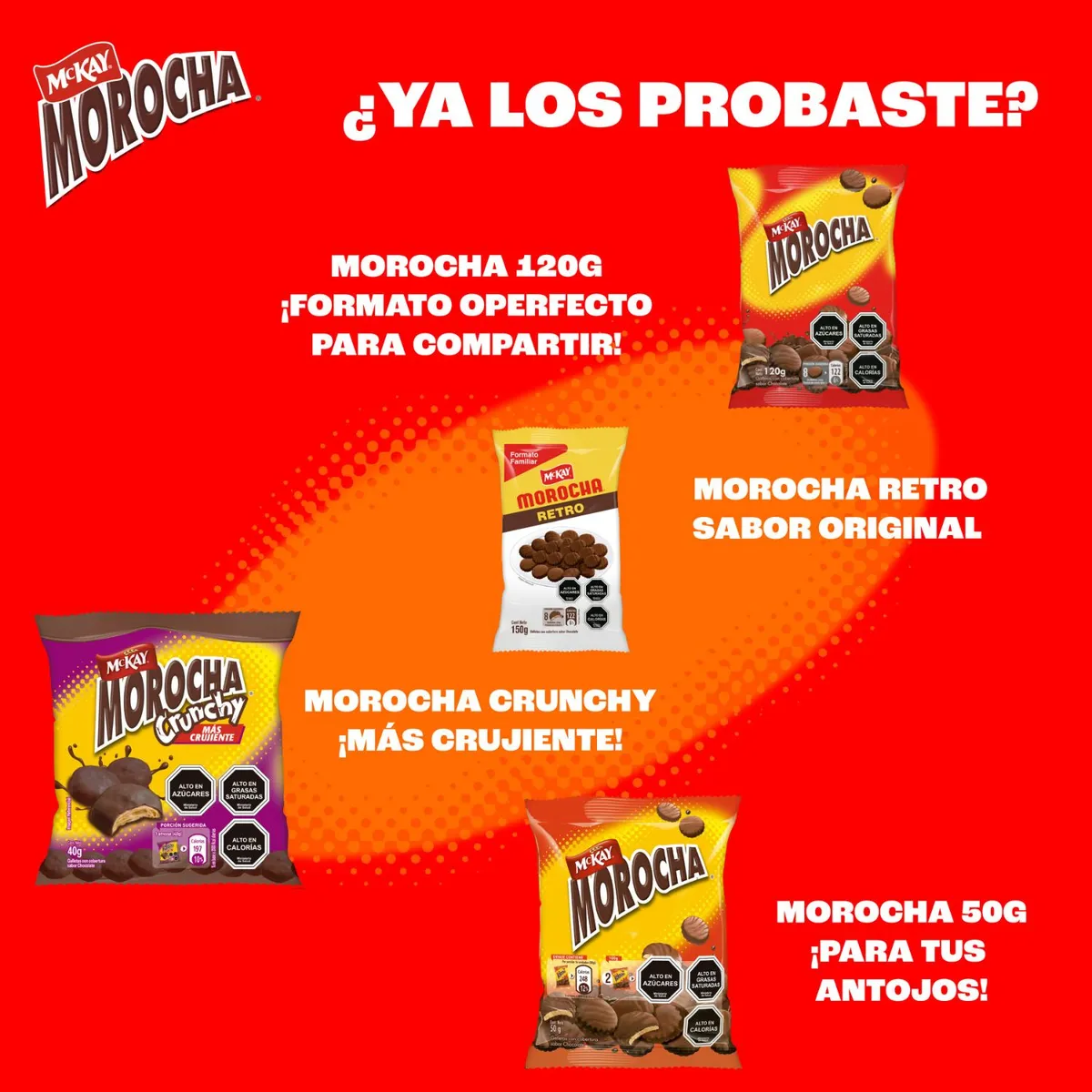 MCKAY - Galleta Morocha Crunchy Mckay 40 g