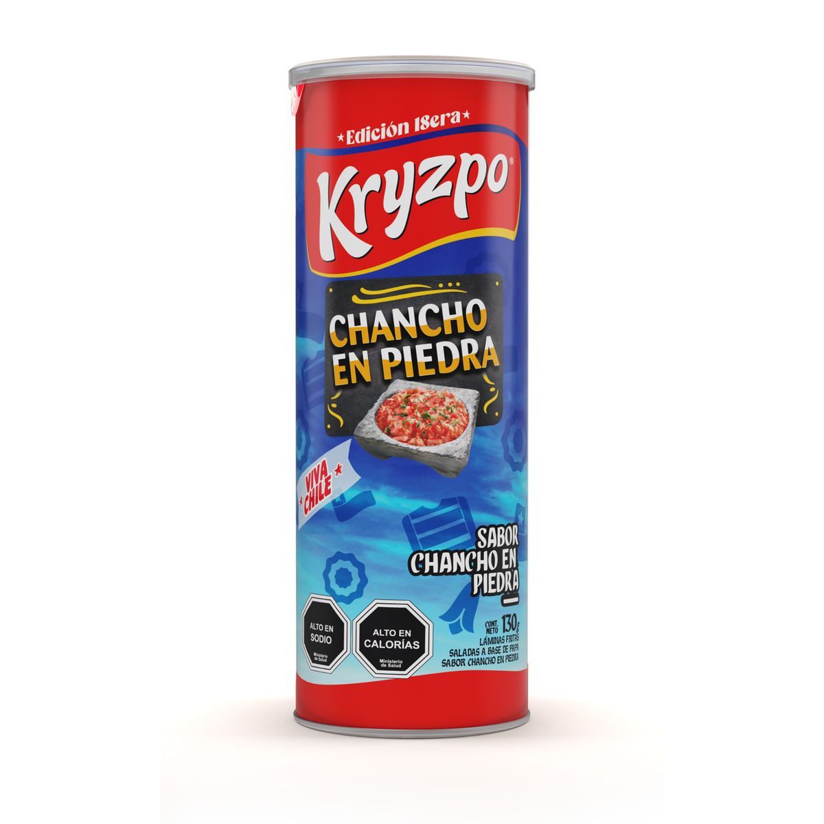 KRYZPO - Papas Fritas Kryzpo Sabor Chancho en Piedra 130 g
