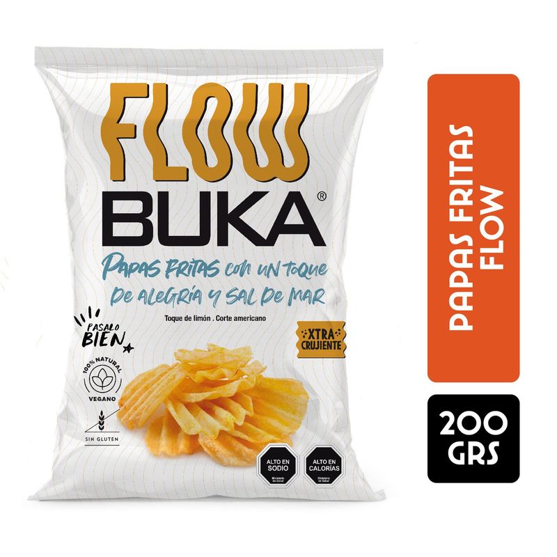 BUKA - Papas Fritas Flow Buka 200 g