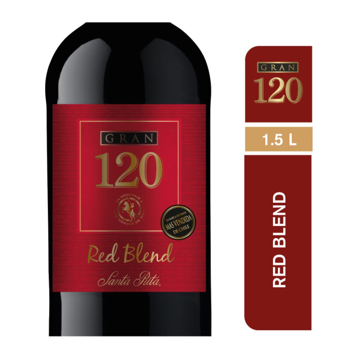 120 - Vino Tinto Red Blend 120 11.6° 1500 cc