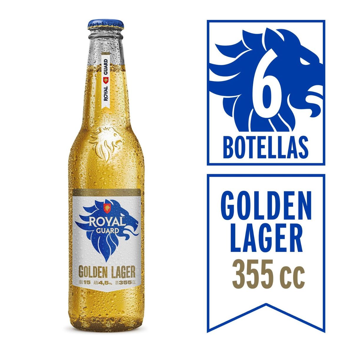 ROYAL GUARD - CERV GOLDEN ROYAL GUARD 4.5G 6X355 CC