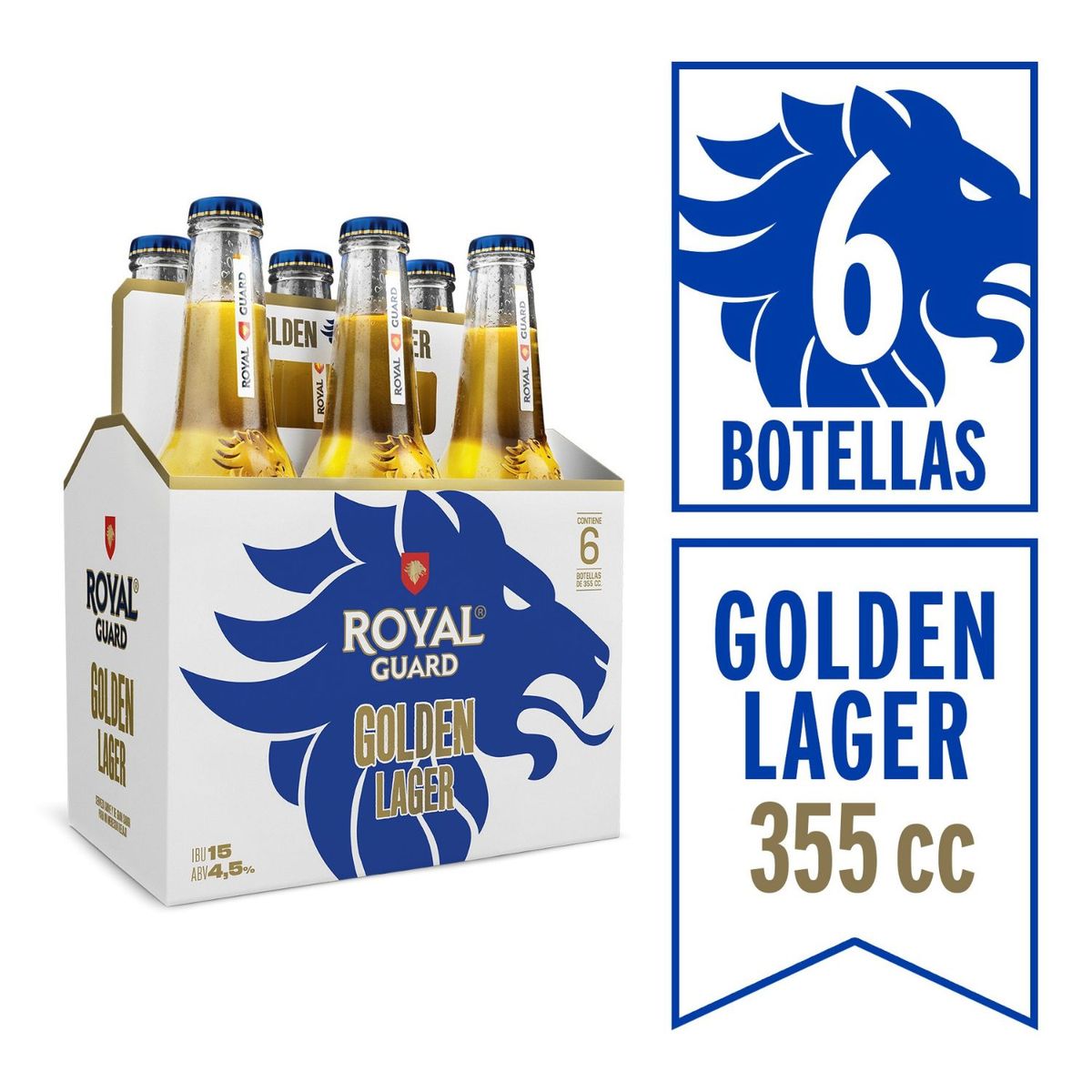 ROYAL GUARD - CERV GOLDEN ROYAL GUARD 4.5G 6X355 CC