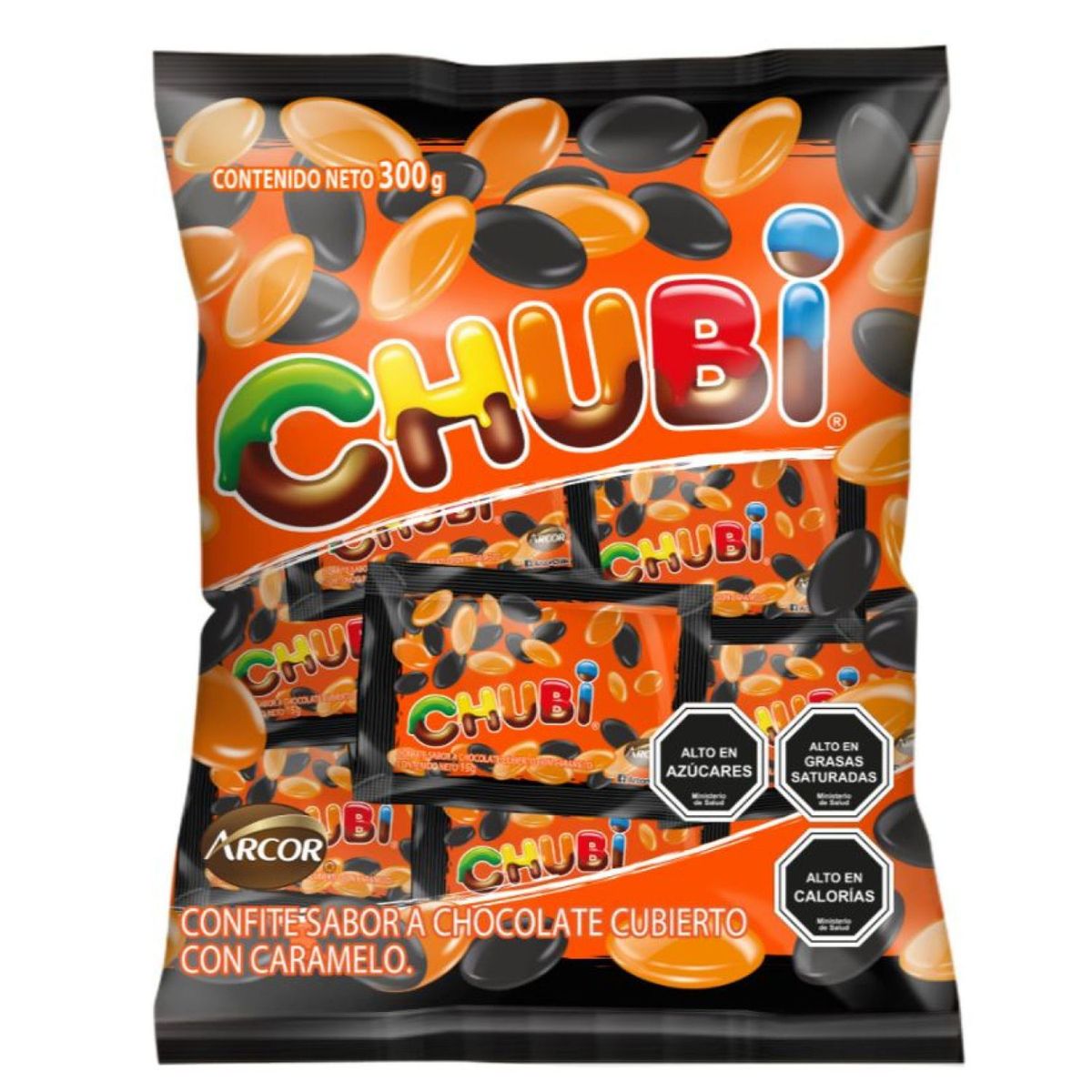 ARCOR - CHOCOLATE CHUBI HALLOWEEN ARCOR 300